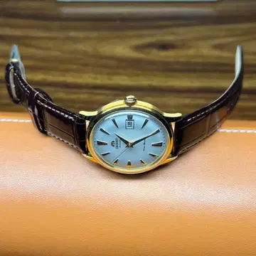 Orient 오리엔트 반비노 자동 와인딩 손목시계 골드