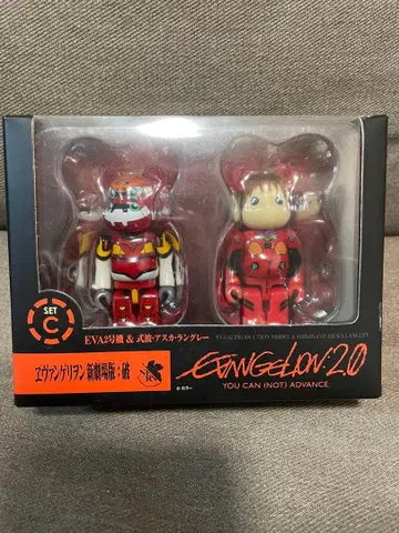 [ 미개봉 새상품 ] 에반게리온 2호기 아스카 베어브릭 BE@RBRICK