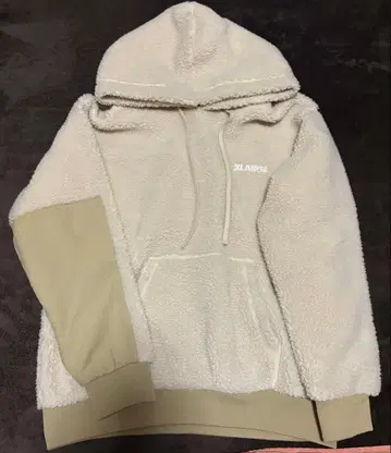 Xlarge 보아 후드티 후디 베이지