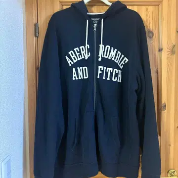 Abercrombie & Fitch 네이비 후드티 XXL