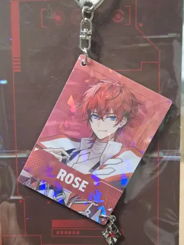 무도관 FIRST 1MPACT 스퀘어 아크릴 키링 로제