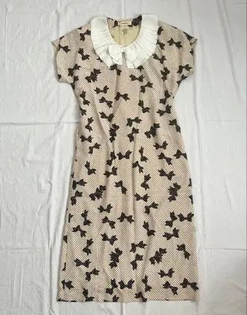 INGEBORG 잉게보그 리본 원피스 핑크하우스