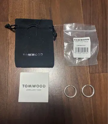 TOMWOOD 실버 귀걸이 미디엄