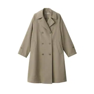 [ 새상품급 ] 무인양품 발수 롱 트렌치코트