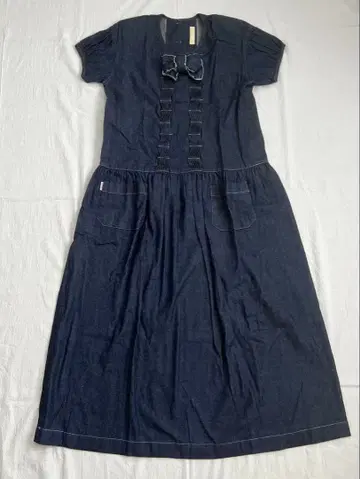 핑크하우스 데님 원피스 PINK HOUSE