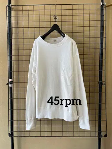 45rpm 포티파이브알피엠 이너 포켓 맨투맨