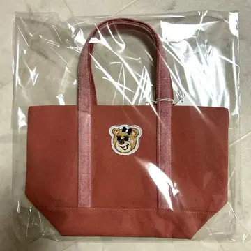 페이러 올드 테디 와펜 토트백 핑크