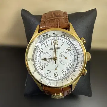 미사용 손목시계 Gold Pfeil 골드 파일 크로노그래프
