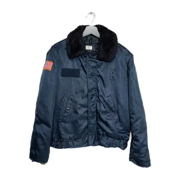 미국 폴리스 보안 자켓 42R 옷깃 보아 봄버 자켓