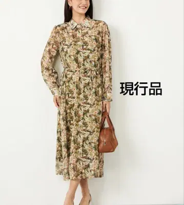 아모르카프리스 현행 모델 택 포함 미사용 새상품 롱 원피스