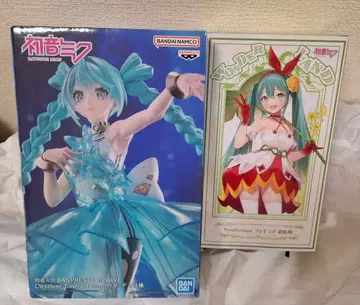 하츠네 미쿠 피규어 2개 세트 새상품