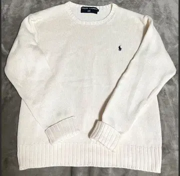 컨디션 최상 랄프 로렌 스테디셀러 니트 스웨터 포니 자수 M~L 상당