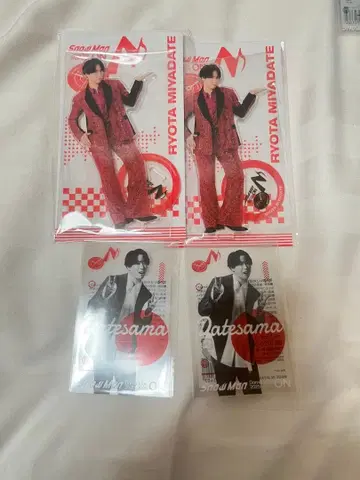 SnowMan 미야타테 료타 클리어 스티커 아크릴 스탠드