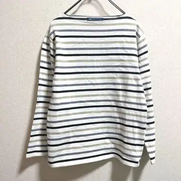 SAINT JAMES 긴팔 티셔츠 멀티 보더 XXS 사이즈