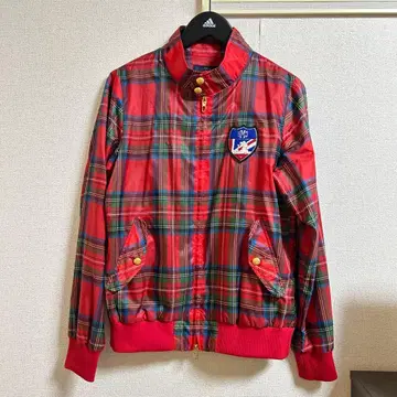 CALLAWAY 캘러웨이 지퍼 자켓 체크 아우터 여성용