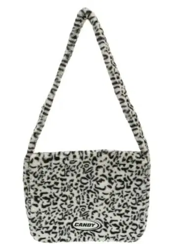 Candy Stripper CANDY FUR SHOULDER BAG