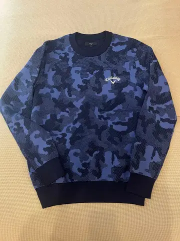 캘러웨이 네이비 카모플라쥬 트레이닝복 L