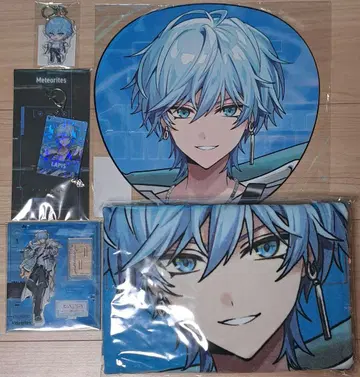 FIRST 1MPACT 픽처 타월 부채 아크릴 스탠드 아크릴 키링