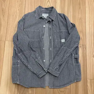 SASSAFRAS 스트라이프 셔츠 L 사이즈