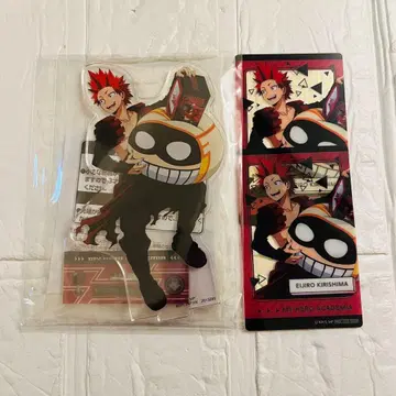 나의 히어로 아카데미아 스탠드 포함 빅 아크릴 플레이트 키리시마 3종