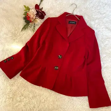 새상품급 [마담 조콘다] 아우터 울 100% 소매 넓음 (M) 일본제