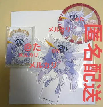 해즈빈 호텔 애니메이트 카페 아크릴 스탠드 코스터 에밀리 3점