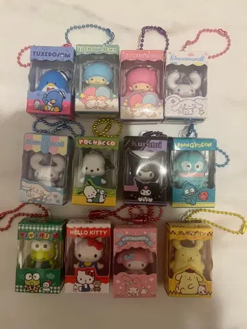 산리오 초콜릿 박스 키링 키티