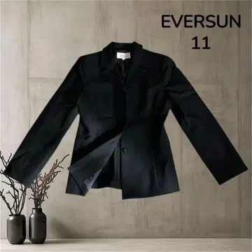 EVERSUN 여성용 테일러드 자켓 블랙 11호