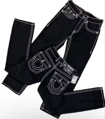 트루릴리젼 블랙 데님 무언, 즉시 구매 환영