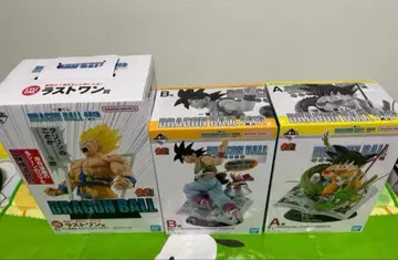 드래곤볼 제일복권 A상, B상, 라스트원상 피규어 세트