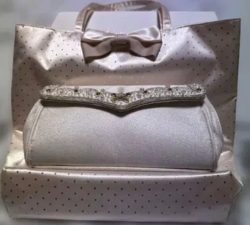 샴페인 골드 클러치백 & 서브백