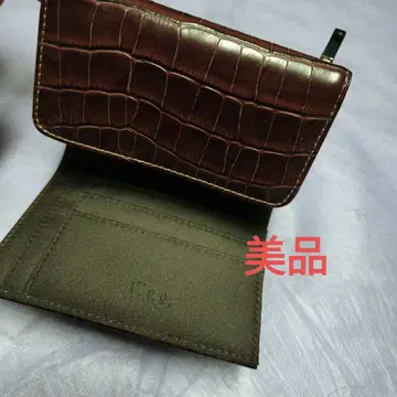 [ 새상품 ] 팔치 인조 가죽 악어 엠보싱 여성용 남성용 지갑