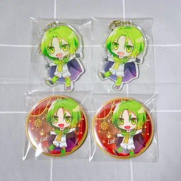 유메 리도 아도아즈 콜라보 카페 아크릴 키링 캔뱃지 묶음 판매