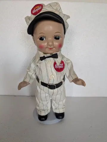 Lee 인형 화이트와 그린의 스트라이프