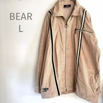 베어 빅 루즈 70s 굵은 폭 코듀로이 자켓 자수