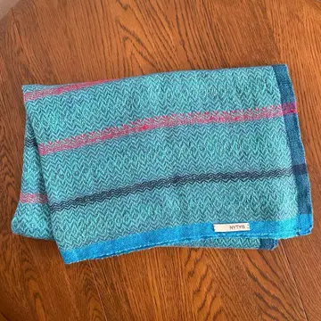 [ 미사용 새상품 ] 리투아니아 린넨 100% 수제 스카프