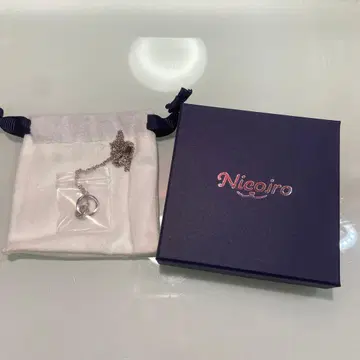 Nicoiro 반지형 목걸이 실버