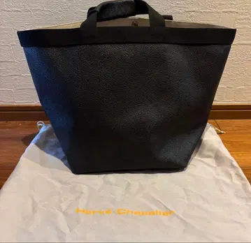 컨디션 최상 에르베샤 펠리에 토트백 725GP 럭스 보트형 L