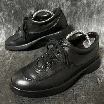 HOGAN 호건 레더 스니커즈 37 23.5cm 상당 블랙