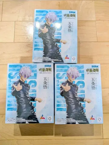 주술회전 5주년 Luminasta 고죠 사토루 피규어 라운드 원 한정판