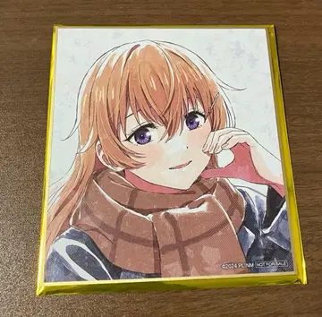 오미 카나타 극장 특전 색지