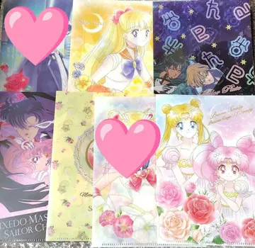 세일러문 클리어 파일 컬렉션 세트