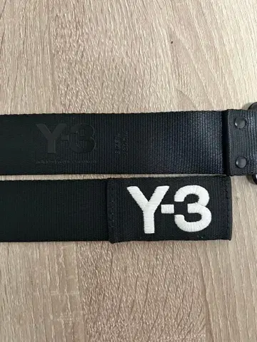 Y-3 로고 나일론 벨트 사이즈 L
