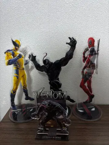 마블 데드풀 울버린 베놈 4개 묶음 판매