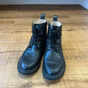 사이드 지퍼 숏부츠