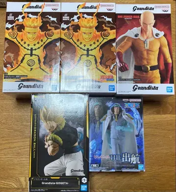 NARUTO 드래곤볼 원펀맨 원피스 피규어 세트!!