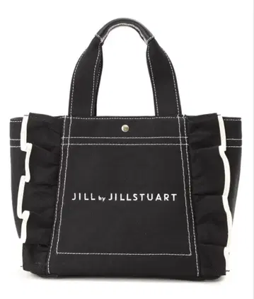 질 바이 질 스튜어트 JILLSTUART 프릴 토트 대 블랙