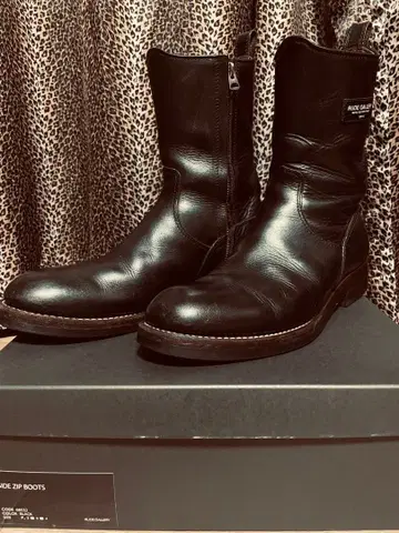 루드 갤러리 사이드 지퍼 부츠 치바 유스케 GAVIAL