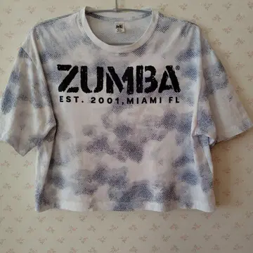 ZUMBA 타이다이 패턴 T셔츠 Spicy