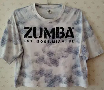 ZUMBA 타이다이 패턴 T셔츠 Spicy